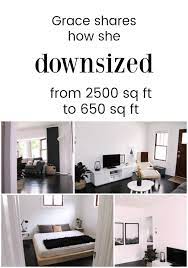 Most homeowners have a specific situation. Downsizing Beautifully From 2500 Sq Ft To 650 Sq Ft The Minimalist Mom