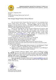 Contoh agenda surat undangan rapat. Contoh Surat Undangan