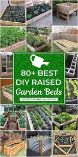 By following simple and easy steps you can make your own raised bed to improve the look of your garden. 80 Best Diy Raised Garden Beds Raised Garden Vegetable Garden Raised Beds Raised Garden Beds Diy