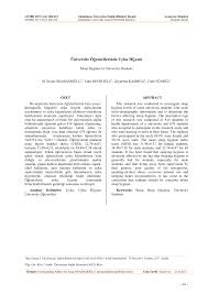 PDF) Üniversite Öğrencilerinde Uyku Hijyeni