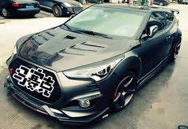 Veloster Veloster Turbo Type C Vented Hood Socal Garage Works
