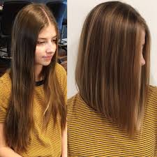 Few Highlights Hair Donation Beautiful One Length Bob Bob Randco Oribe Davines Behindthechair Modernsalo Long Hair Styles Hair Highlights Hair Styles
