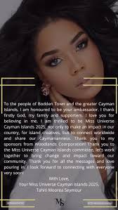 Honoring Our Own ✨ We were proud to honor Dawn McLean Brady at our pageant  for her long and dedicated service to pageantry. While employed with the  Ministry of Tourism, Dawn served