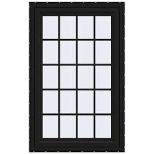 Jeld Wen 24 In X 36 In V 4500 Series Black Finishield
