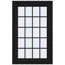 Jeld Wen 24 In X 36 In V 4500 Series Black Finishield