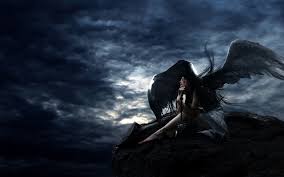 Seduction fantasy gothic dark artprint. Gothic Angel Wallpapers Top Free Gothic Angel Backgrounds Wallpaperaccess