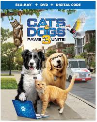 Gwen the cat and roger the dog are secret agents who covertly protect and save the world without humans ever finding out. Cats Dogs 3 Paws Unite Available To Own On Digital Tomorrow The Mommies Reviews