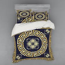 Greek key bedding set that are available on the site are woven fabrics and made from the finest quality cotton, polyester fiber, etc for maximum comfort and style. Greek Key Duvet Cover Wayfair