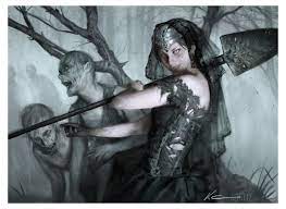 Ghoulcaller Gisa An Art Print By Karla Ortiz Mtg Art Fantasy Illustration Magic Art