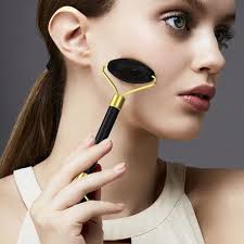 Real Mineral Stone Face Roller & Gua Sha Set