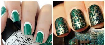 It's not a secret anymore that green goes so well with gold shades and silver details. Green Nails 2021 Trends And Ideas With Green Nail Polish Designs