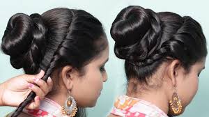Best And Easy Juda Hairstyles Bridal Bun Hair Styles Juda Hairstyles Wedding Hair Style Youtube