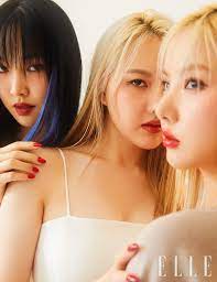 Sowon and yerin become actors while yuju has signed with kang daniel's agency. Gfriend United Yuju Yerin Eunha For Elle Korea August 2020