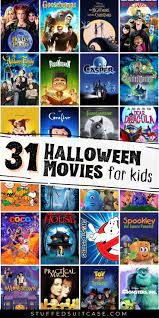 31 Spooktacular Halloween Movies For Kids Printable Checklist Halloween Movies Halloween Movies Kids Halloween Movie Night