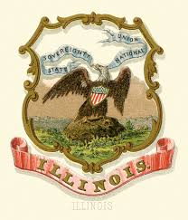 Large vertical printable illinois state flag from. Flag And Seal Of Illinois Wikipedia