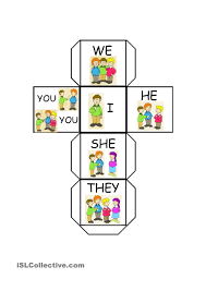 Subject Pronouns Dice Personal Pronouns English Pronouns Teaching English
