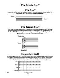 The Music Staff Ws9