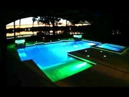 Swimming Pool And Spa Led Lights Pool Spa Underwater Lighting With Color Changing Leds Youtube