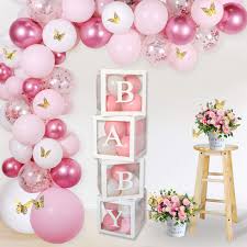 See more ideas about backdrops, wedding backdrop, diy backdrop. Baby Balloon Box For Baby Shower Diy Transparent Baby Blocks For Baby 1st Birthday Party Decorations Gender Reveal Party Supplies Bridal Showers Birthday Party Backdrop Buy Online In Bahamas At Bahamas Desertcart Com Productid 148557442