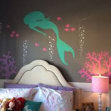 Place these sweet words in your bedroom! How To Inexpensively Personalize Your Home Lz Cathcart Little Mermaid Room Mermaid Wall Decor Mermaid Wall Decals