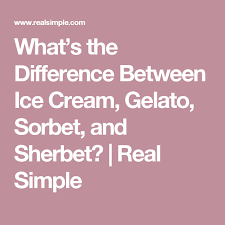 The Difference Between Ice Cream Gelato Sorbet And Sherbet Ice Cream Cookie Sandwich Ice Cream Block Party Ice Cream