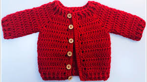 Kindness Day Newborn Baby Crochet Cardigan Sweater 0 To 3 Months For Boys And Girls 214 Youtube