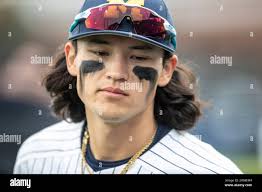 Michigan Wolverines outfielder Jake Marti (7) before the NCAA baseball game  against the Michigan State Spartans