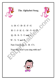 This series will help you learn all your abc'sthis . English Worksheets The Alphabet Song