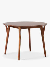 Whether you're dining with family or friends, a beautiful extending dining table and chairs is perfect for when you need a bit of extra space. West Elm Mid Century 4 6 Seater Extending Dining Table Acorn Fsc Certified Eucalyptus Walnut