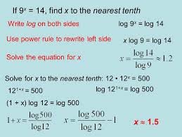 Solving exponential equations with e. Aim How Do We Solve Exponential Equations Using Common Or Natural Logarithms Do Now 1 Solve For X 3 X Solve For X 4 X 8 3 Solve For X Ppt Download