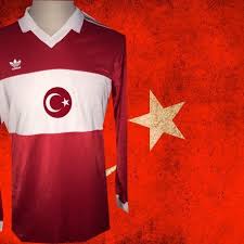 Loja online do camisa turquia baratas. Camisa Retro Turquia Ml Vermelha 1988