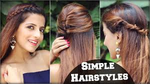 1 Min Cute Everyday Effortless Hairstyles For School College Work Sim Easy Hairstyles Effortless Hairstyles Hairstyles For School