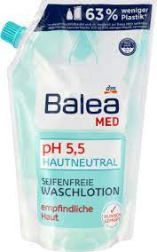 Balea Med Flussigseife Ph 5 5 Hautneutral Seifenfreie Waschlotion Nachfullpack 500 Ml Dauerhaft Gunstig Online Kaufen Dm De