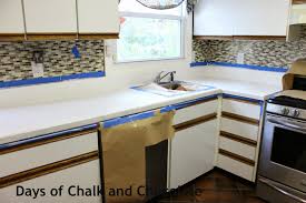 how to paint your countertops days of