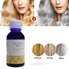 How to use purple shampoo. 100g Purple Shampoo Gray Hair Dye Shampoos Aliexpress