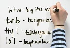 Full Form Of Ttyl Lol Ps Asap Btw Tp Abbreviations Business Writing Sms Language Teaching Writing