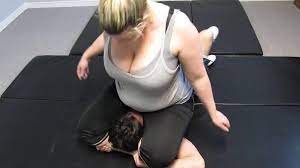 Mixed wrestling bbw facesit