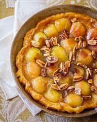 Pear And Pecan Tarte Tatin Pear Recipes Tarte Tatin Recipe Tarte Tatin