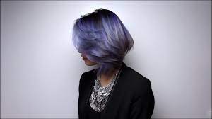 This icy hair color embodies the pure beauty of having silver hair. How To Blue Silver Hair Youtube