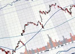 Candlestick Graphs Focus Gap On Forex Chart Business And Financial