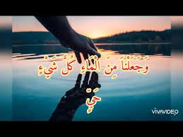 وجعلنا من الماء كل شيء حي سورة الانبياء 30 للشيخ مشاري العفاسي Youtube