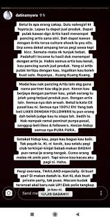 Maybe you would like to learn more about one of these? Founder Kosmetik Bercakaran Tapi Cik Epal Yang Angin Sebab Acik Hidung Ke Tu Gosip Socmed Hiburan Trending Cari Infonet