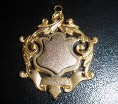 9ct Rolled Gold Albert Pocket Watch Chain Fob Yellow Rose Gold In Antiques Silver Solid Silver Ebay Antique Watch Fobs With Albert Chain Pocket