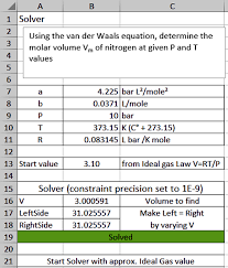 What follows is just one way to derive the ideal gas law. Equation Solving With And Without Solver Book Chapter Iopscience