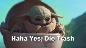 Baby Yoda But With Subtitles Youtube