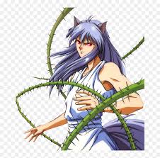 Kotobukiya begins a new line of statues with. Yoko Kurama Rose Whip Png Download Yu Yu Hakusho Kurama Youko Transparent Png Vhv