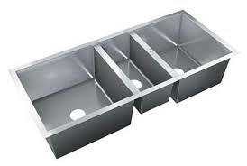 triple bowl sink outdoor kitchen sinks