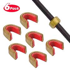 Bow String Nocking Points Bowstring Nock Point Archery Accessories Brass Nockrass Nocks 6 Packbow String Nock Nocking Points Brass Nocks Archery