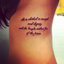 The sisterhood of slaves pt. She Is Clothed In Strength And Dignity And She Laughs Tattoos At Repinned Net