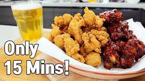How To Make Korean Fried Chicken In 15 Minutes Recipe L Better Than Restaurants Youtube